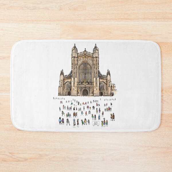 Item preview, Bath Abbey, Cathedral, Illustrated Tribute designed and sold by FoleyPottery.