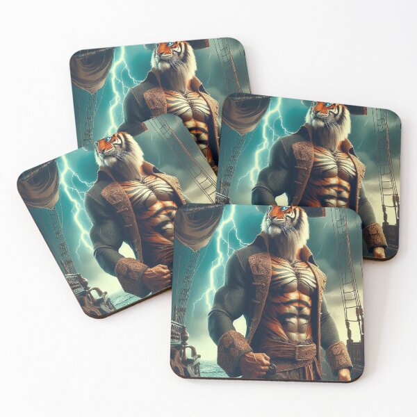 Item preview, The Tiger Pirate Captain designed and sold by nipunab.