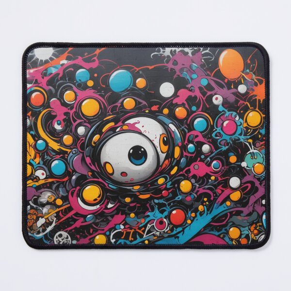 Item preview, Eyeball Graffiti, Street Art Pattern, Abstract Colorful designed and sold by Burn-Ego.