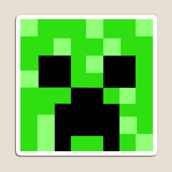 Vista previa del artículo con la obra «Textura de patrón de Minecraft Creeper», diseñado y vendido por Kubala Designs.