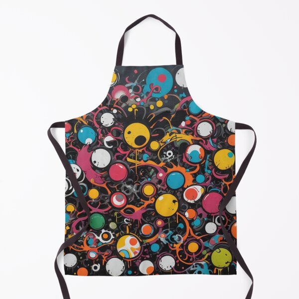 Item preview, Abstract Circles Graffiti, Street Art Pattern, Japan designed and sold by Burn-Ego.