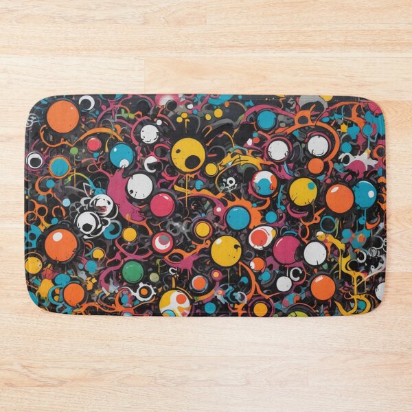 Item preview, Abstract Circles Graffiti, Street Art Pattern, Japan designed and sold by Burn-Ego.
