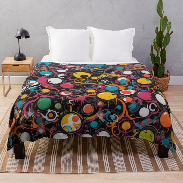 Item preview, Abstract Circles Graffiti, Street Art Pattern, Japan designed and sold by Burn-Ego.