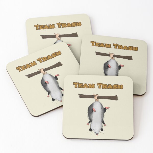 Item preview, Team Trash. Funny Upside Down Rat designed and sold by Rebel-Design.