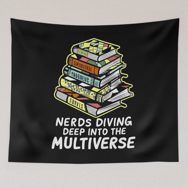 Item preview, Beyond the Bookstacks: Nerds Explore the Multiverse's Mysteries designed and sold by SplashTastic.