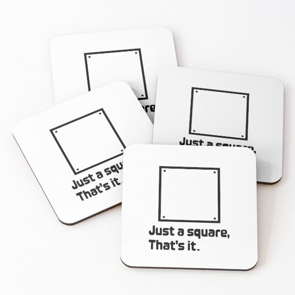 Item preview, Just a Square, That's It designed and sold by emhoteb.