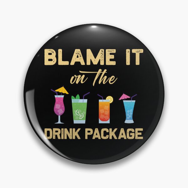 Item preview, Blame it on the Drink Package Funny Family Cruise Matching designed and sold by Blok45.