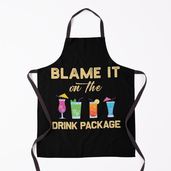 Item preview, Blame it on the Drink Package Funny Family Cruise Matching designed and sold by Blok45.