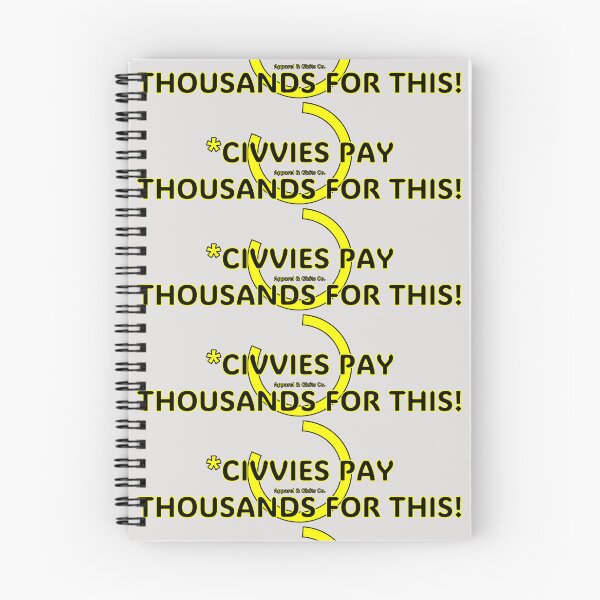 Item preview, ¡Los civiles pagan miles! designed and sold by Buckers Apparel & Gizits.
