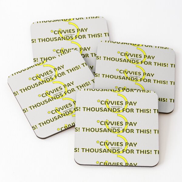 Item preview, Civvies Pay Thousands! designed and sold by Buckers Apparel & Gizits.