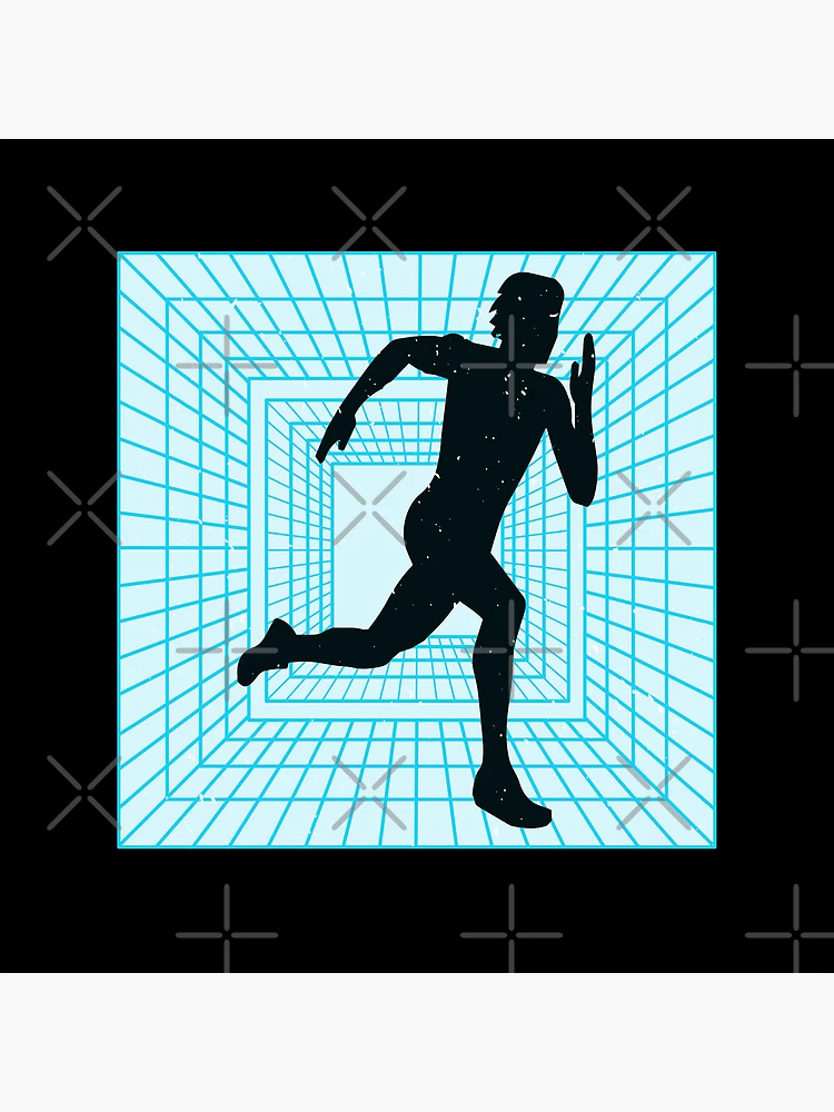 Thumbnail 4 of 4, Clock, RUNNERS #2 designed and sold by RICK-TURNER.