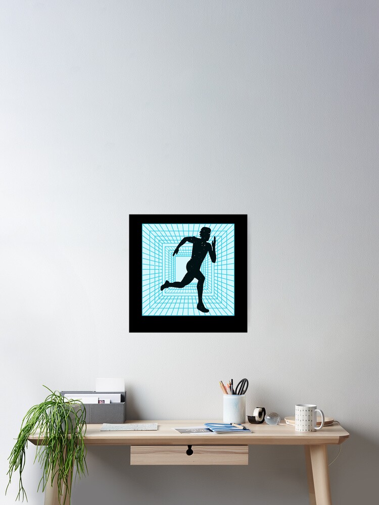 Thumbnail 2 of 3, Poster, RUNNERS #2 designed and sold by RICK-TURNER.