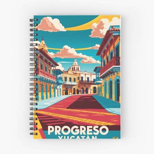 Item preview, Progreso Yucatán México Viajes Vintage Turismo  designed and sold by TravelersGems.