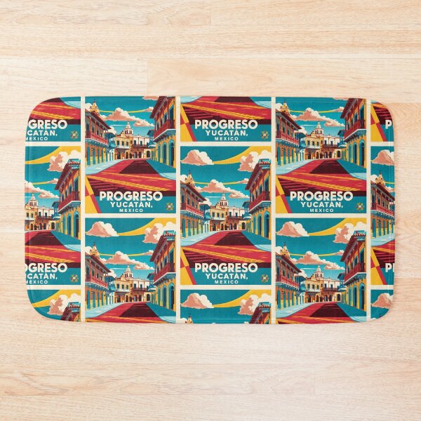 Item preview, Progreso Yucatán México Viajes Vintage Turismo  designed and sold by TravelersGems.
