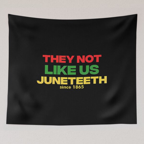 Item preview, They not like us juneteeth designed and sold by xpressapparels.