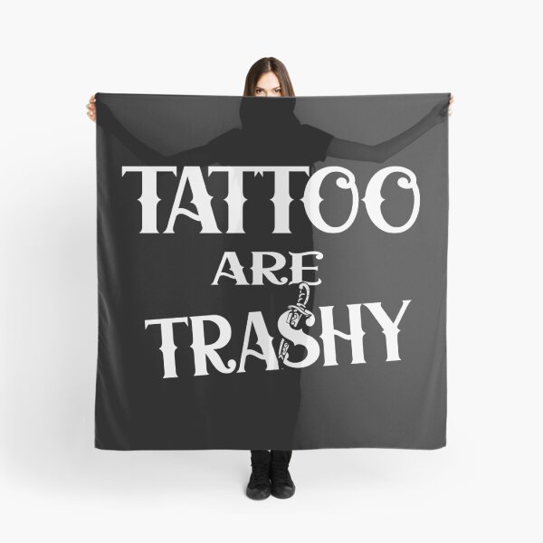 Item preview, Tattoo are trashy designed and sold by Colorfulman.