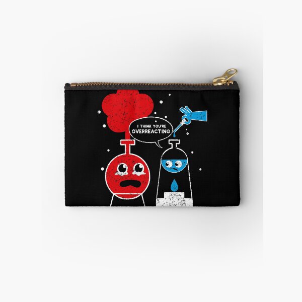Item preview, Funny Chemistry Teacher Distressed Gift - I Think You're Overreacting Men Women Kids designed and sold by kolbasound.