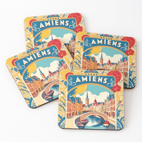 Item preview, Amiens France Vintage Travel Tourism  designed and sold by TravelersGems.