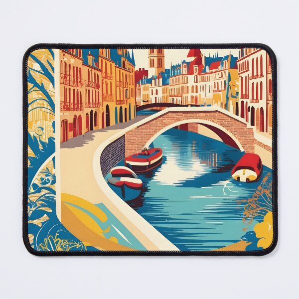 Item preview, Amiens France Vintage Travel Tourism designed and sold by TravelersGems.