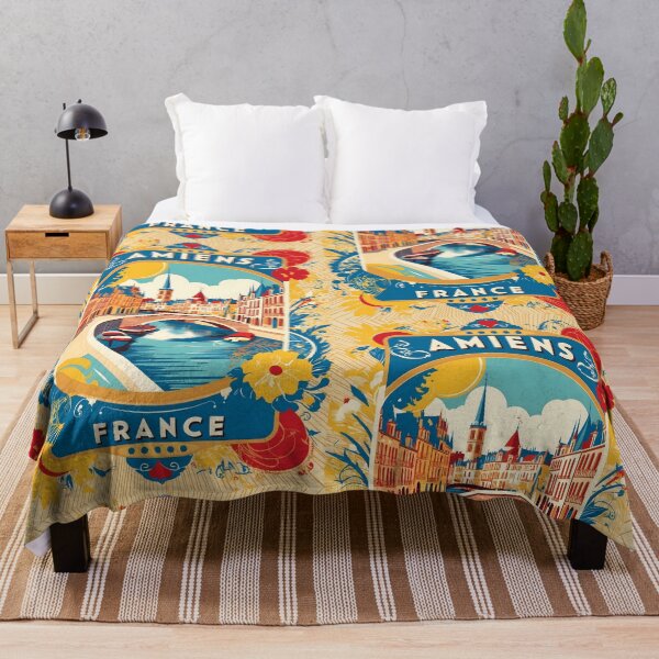 Item preview, Amiens France Vintage Travel Tourism  designed and sold by TravelersGems.