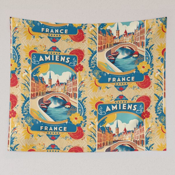 Item preview, Amiens France Vintage Travel Tourism  designed and sold by TravelersGems.