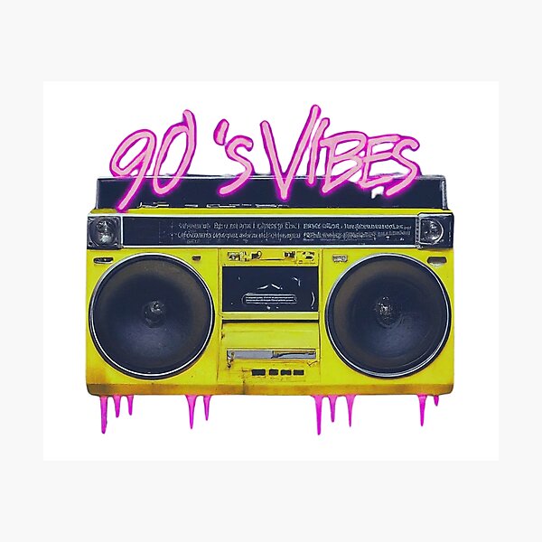 Item preview,  90s vibes | Boombox designed and sold by FitEnvy.