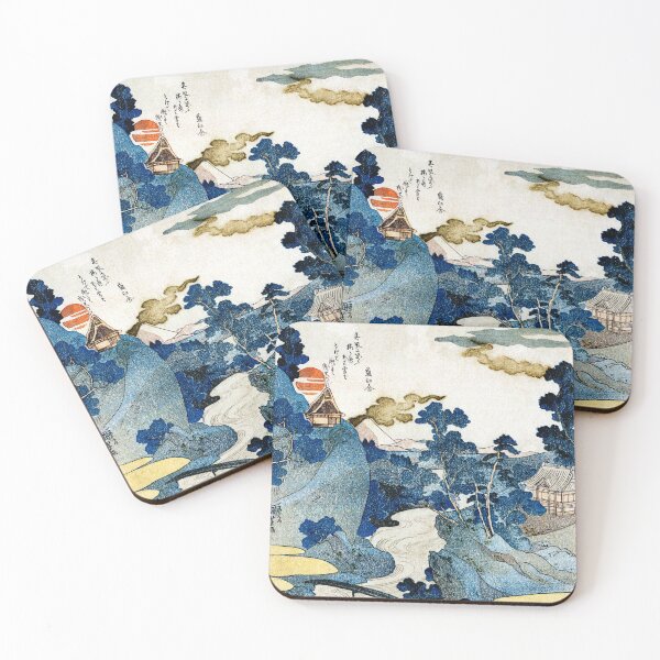Item preview, Japanese blue mountains designed and sold by frederic Lecut.