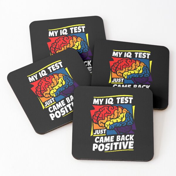 Item preview, Colorful Cognitive Canvas: My IQ Test Shines with Flying Colors designed and sold by SplashTastic.