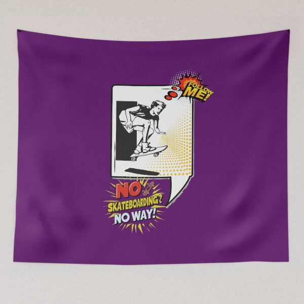 Item preview, Skateboarder Preforming a Trick ,Comic Pop Art Design designed and sold by Cool Ts .