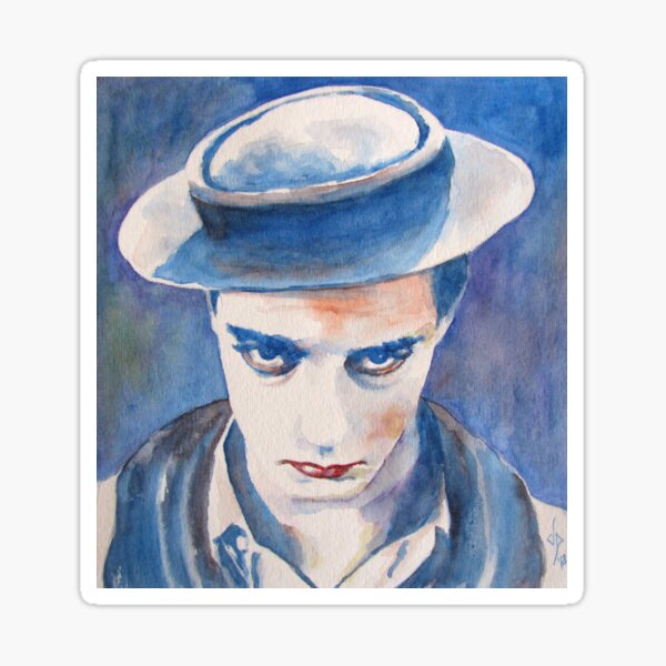 Buster's Look Watercolor Sticker