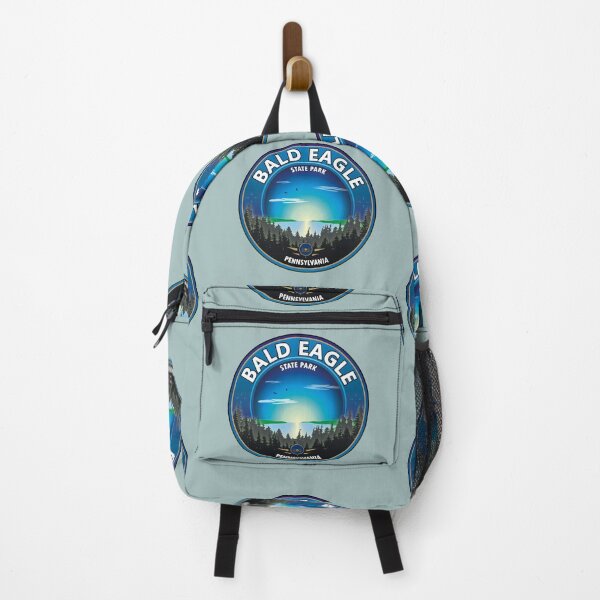 Item preview, Bald Eagle State Park nature landscape blue designed and sold by studioss76.