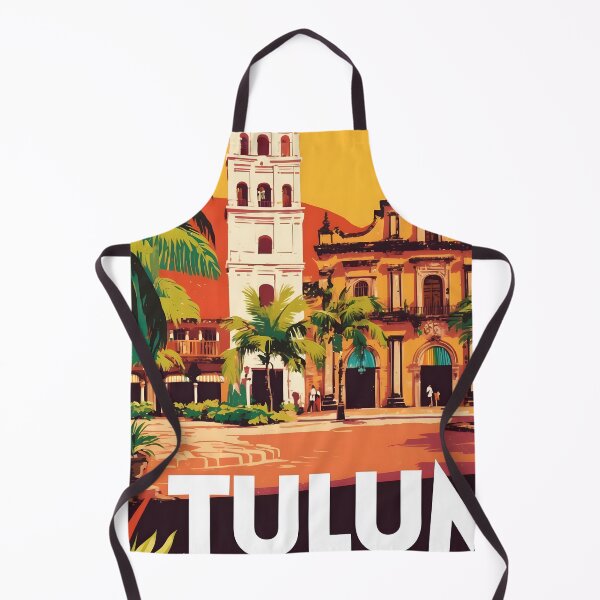 Item preview, Tulum Quintana Roo Mexico Vintage Travel Tourism  designed and sold by TravelersGems.