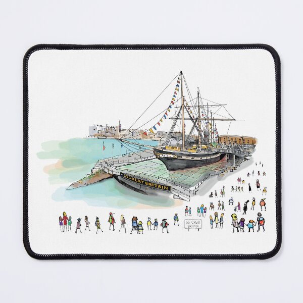 Item preview, SS Great Britain Museum, Illustrated Tribute designed and sold by FoleyPottery.