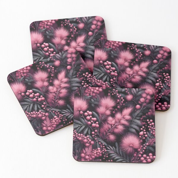 Item preview, Pink Mimosa Floral Pattern designed and sold by printmala.