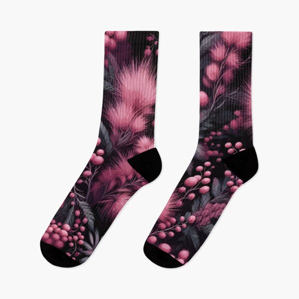 Item preview, Pink Mimosa Floral Pattern designed and sold by printmala.