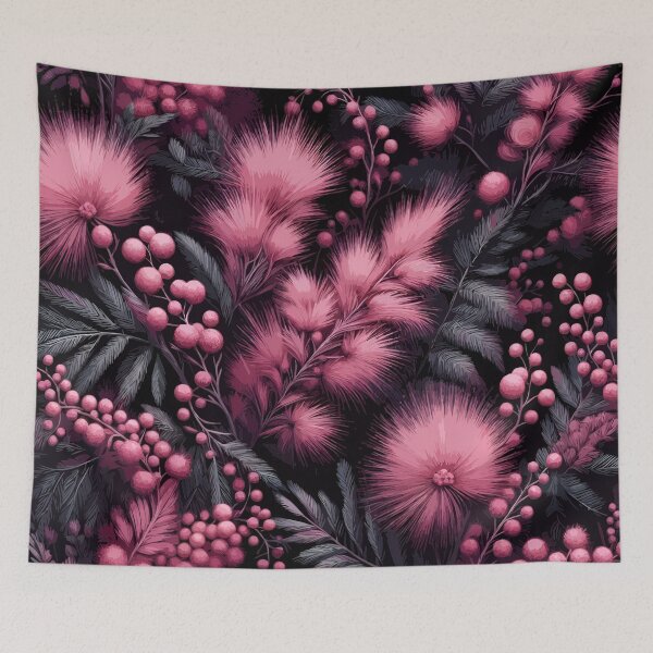 Item preview, Pink Mimosa Floral Pattern designed and sold by printmala.