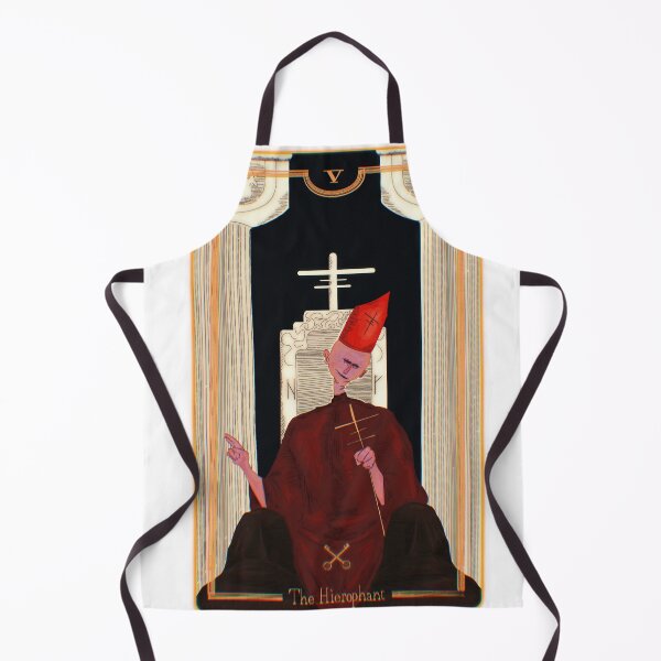 Item preview, The Hierophant tarot original design digital art print designed and sold by SackDesigns.