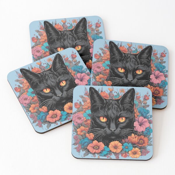 Item preview, Retro Witchy Cat designed and sold by Catophile.