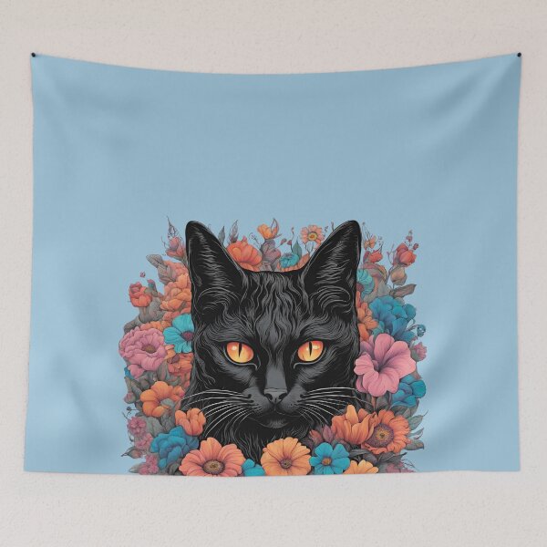 Item preview, Retro Witchy Cat designed and sold by Catophile.