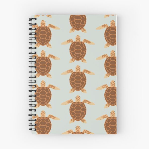 Item preview, Art of a spotted swimming ocean sea turtle from above designed and sold by The Red Shop.