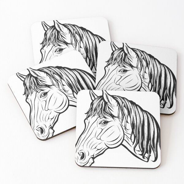Item preview, horse head designed and sold by metebf.