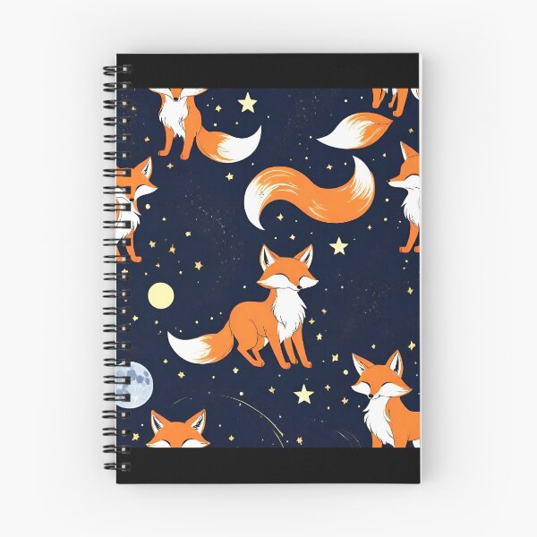 Item preview, Celestial Fox with Moon and Stars designed and sold by TrendyGalaxy.