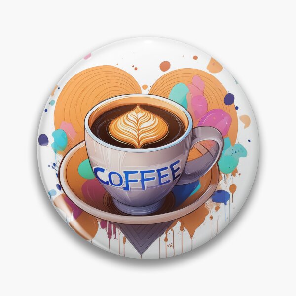 Item preview, Beautiful coffee cup inside a heart designed and sold by mutarid.