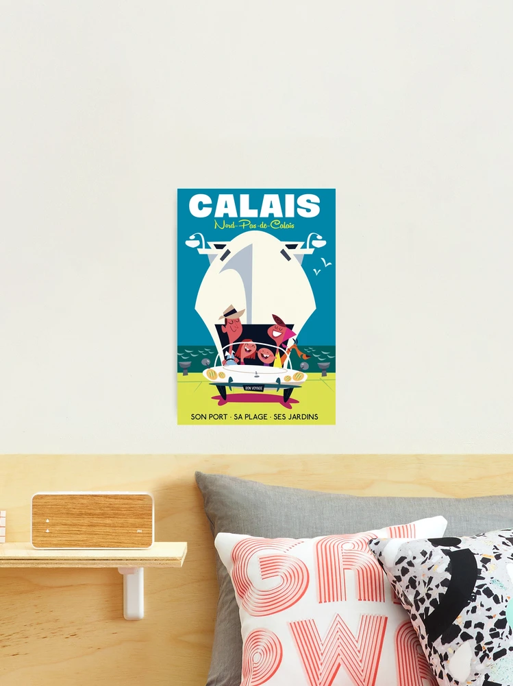 ビンテージ フレンチポスター1939 Calais Son Port Calais Poster