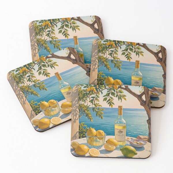 Item preview, Citrus Retreat: Lemons and Spirits Under a Lemon Tree designed and sold by Lizetteh.