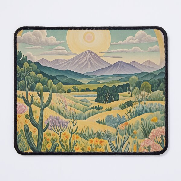 Item preview, Enchanted Valley: Pastel Cactuses and Wildflowers designed and sold by Lizetteh.