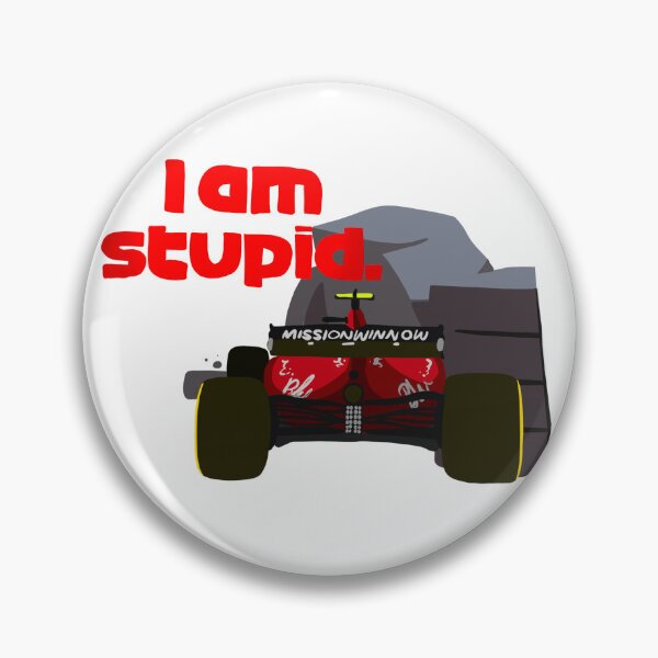 Item preview, Leclerc - I am stupid - Board Radio - F1 designed and sold by SimoneLooijenga.
