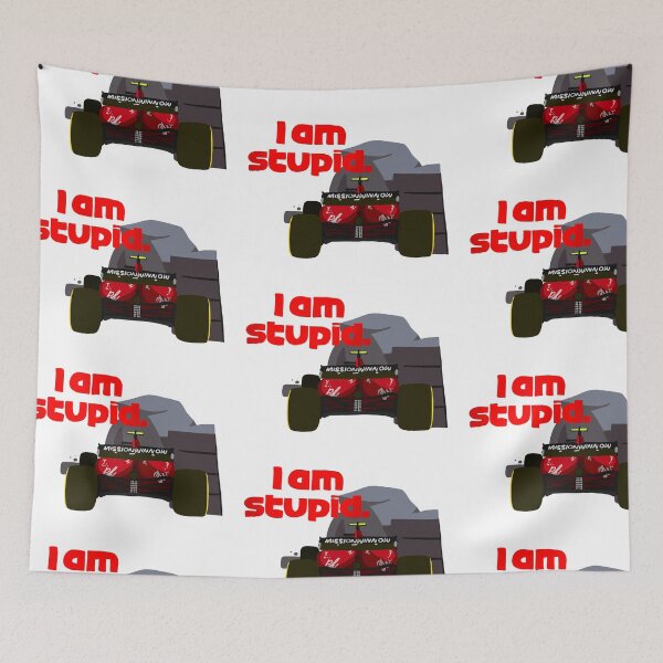 Item preview, Leclerc - I am stupid - Board Radio - F1 designed and sold by SimoneLooijenga.
