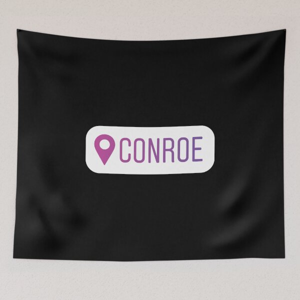 Item preview, Conroe Geotag  designed and sold by orlumbuspirate.