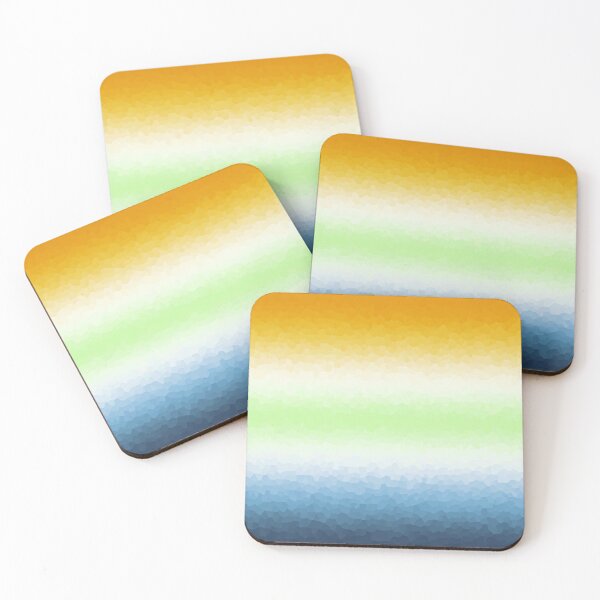 Item preview, AorAce Agender Pride Flag Crystalized , AroAce Agender Design designed and sold by Travelslightly.